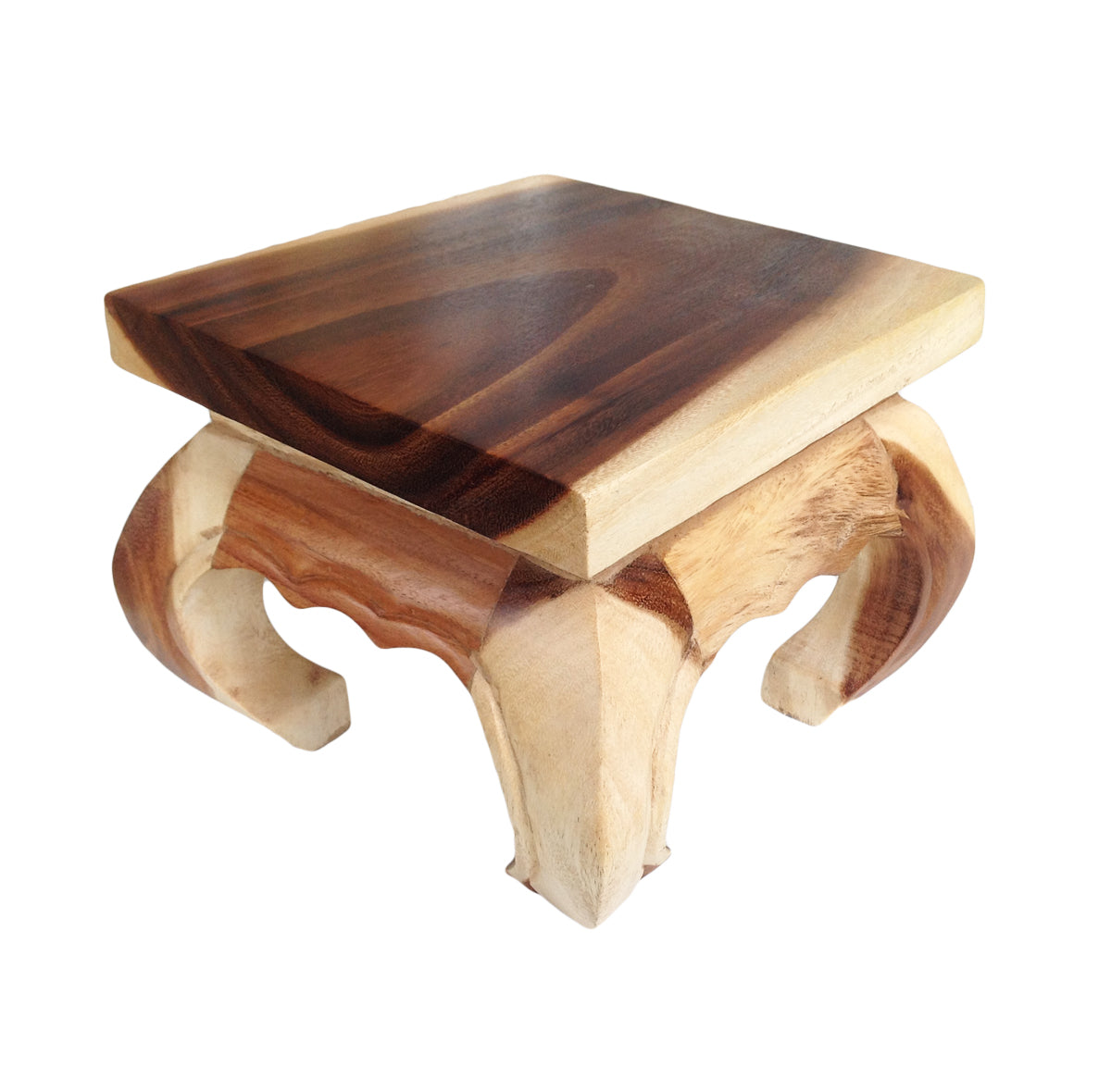 Collumino 25cm Solid Wood Low Coffee Table - Natural Honey