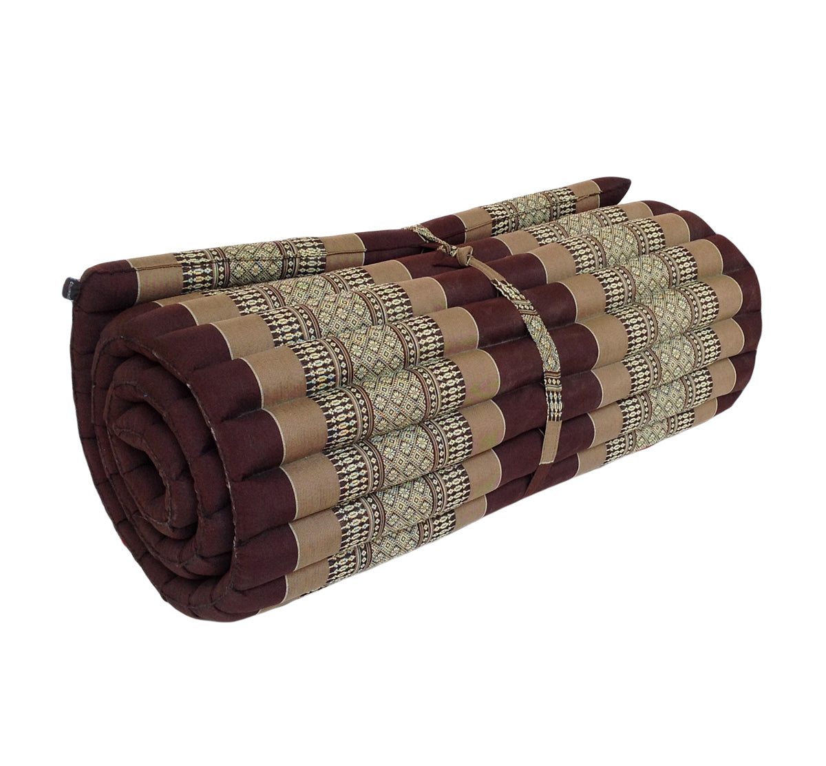 Thai Kapok Roll Up Mattress Size 200 x 75cm  (Brown)